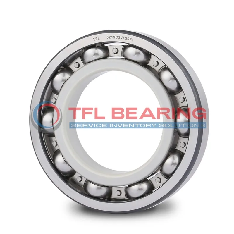 TFL Internally Insulated Deep Groove Ball Bearings Steel Cage
