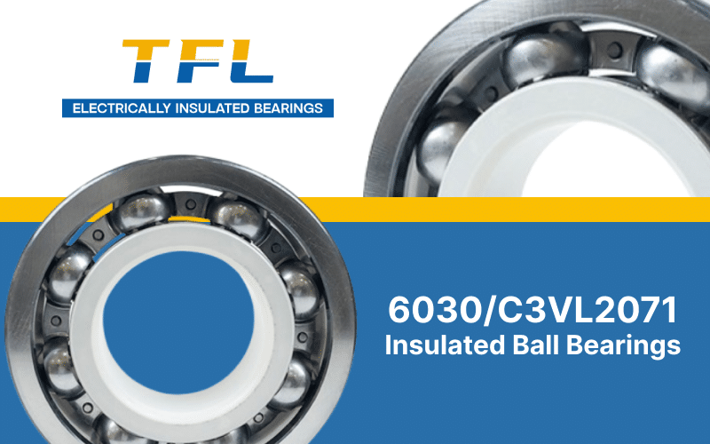 inner ring coating insulated ball bearing 6030/C3VL2071, anti shaft current