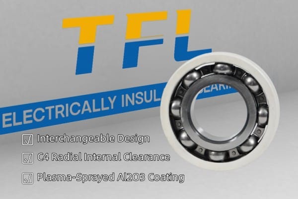 The C4 clearance in TFL 6317/C4VL0241 allows for greater thermal expansion than standard C3 bearings.