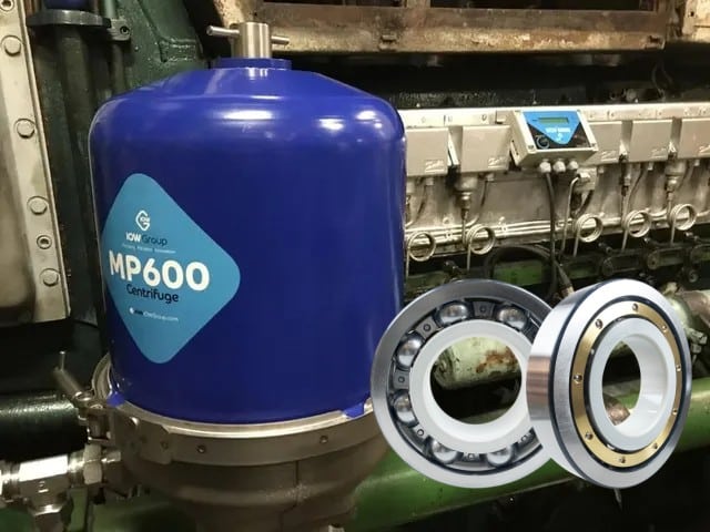 VL2071 inner ring insulated bearing for rotating bowl separators.