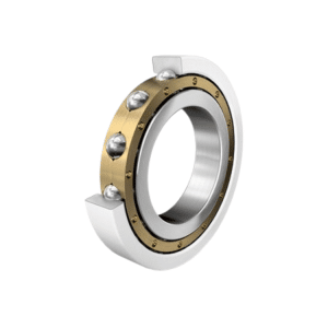 The image shows an fag 6200 series insulated deep groove ball bearing.