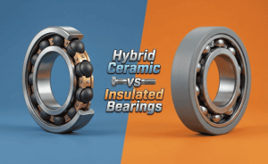 Comparison of hybrid ceramic vs insulated bearings with ceramic coating