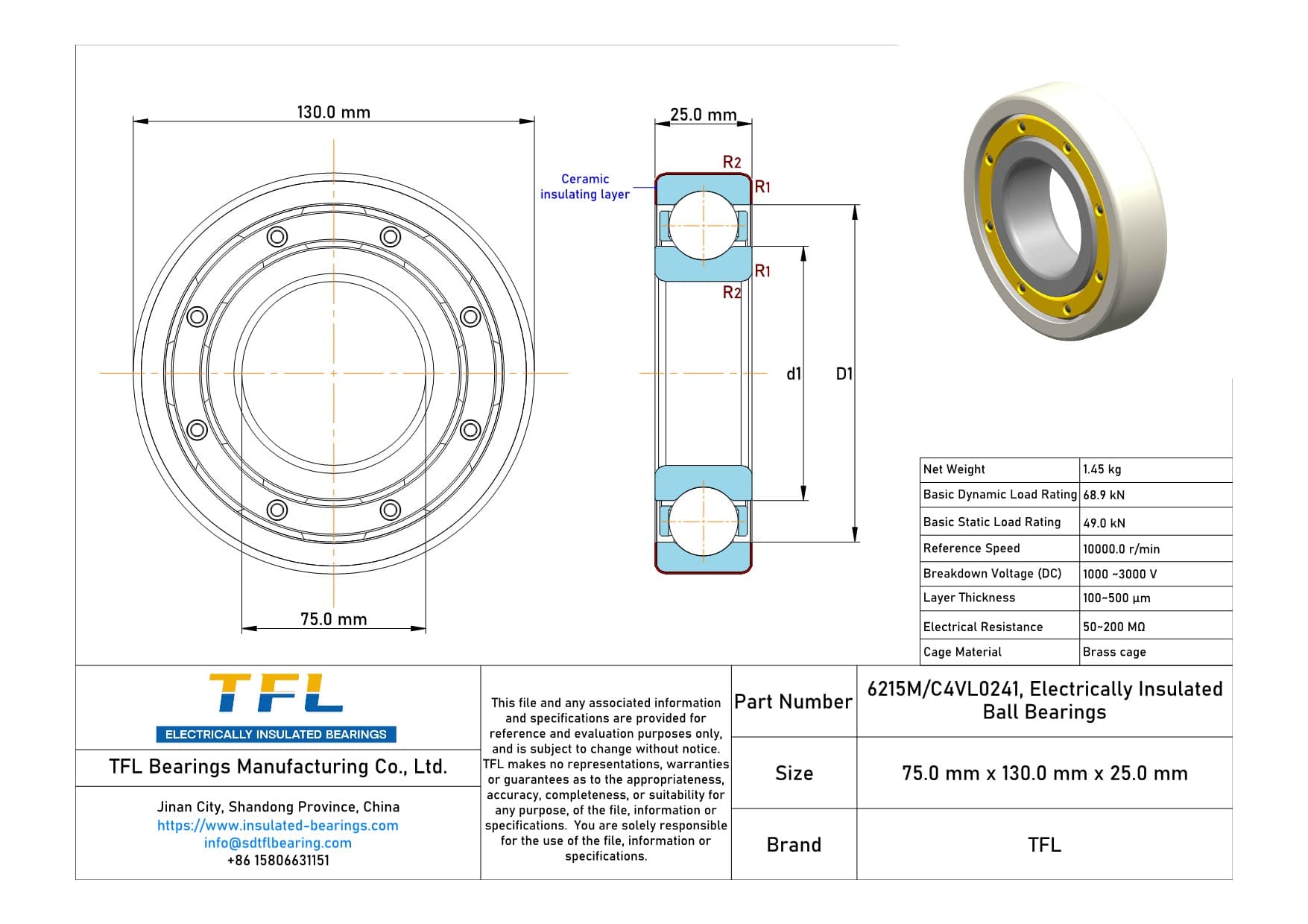 In-Stock & Fast-Ship 6215M/C4VL0241 - Get Your Wholesale Quote Now Drawing.dwg